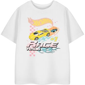 (9-10 Years) Hot Wheels Short Sleeved T-Shirt (Boys White) (9-10 Years) Hot Wheels Short Sleeved T-Shirt (Boys White)