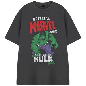(Large) Marvel The Incredible Hulk Short Sleeved T-Shirt (Mens Grey) (Large) Marvel The Incredible Hulk Short Sleeved T-Shirt (Mens Grey)