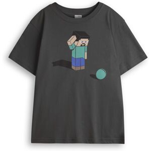 (7-8 Years) Minecraft Short Sleeved T-Shirt (Boys Black) (7-8 Years) Minecraft Short Sleeved T-Shirt (Boys Black)