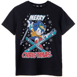 Sonic the Hedgehog Short Sleeved T-Shirt (Boys Black) Sonic the Hedgehog Short Sleeved T-Shirt (Boys Black)