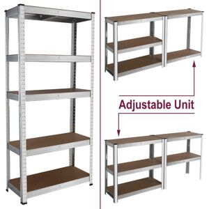 House of Home (Galvanised) Metal Shelving 180cm House of Home (Galvanised) Metal Shelving 180cm