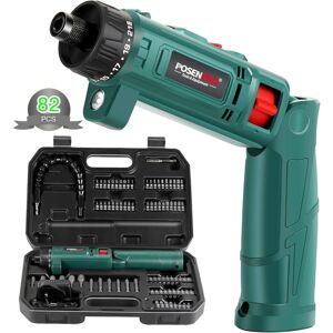Unbranded 8V Cordless Electric Screwdriver, 82 Piece 10Nm Max Cordless Screwdriver Set wit Unbranded 8V Cordless Electric Screwdriver, 82 Piece 10Nm Max Cordless Screwdriver Set wit