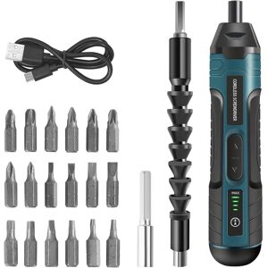 Unbranded Cordless Electric Screwdriver, 21 in 1 Electric Cordless Screwdriver Set, 3.6V R Unbranded Cordless Electric Screwdriver, 21 in 1 Electric Cordless Screwdriver Set, 3.6V R