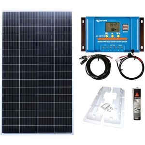 Lowenergie 200w Singular Panel Kit 5 11B - Victron PWM - With Brackets Lowenergie 200w Singular Panel Kit 5 11B - Victron PWM - With Brackets