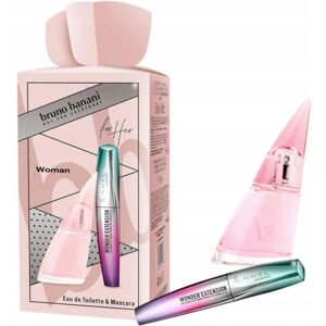 Woman Bruno Banani Eau de Toilette Spray 30ml 30ml + Rimmel Wonder Mascara Black Woman Bruno Banani Eau de Toilette Spray 30ml 30ml + Rimmel Wonder Mascara Black