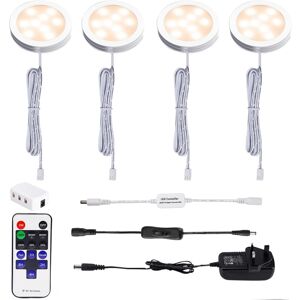 Unbranded (2700k Warm White) Under Cabinet Lighting - Dimmable Cabinet Lights with Remote Unbranded (2700k Warm White) Under Cabinet Lighting - Dimmable Cabinet Lights with Remote