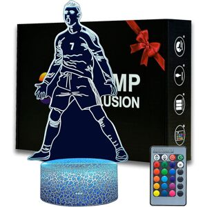 Unbranded Portugal Football Player Ronaldo #7 Night Light For Boys,16 Color Changing Dimma Unbranded Portugal Football Player Ronaldo #7 Night Light For Boys,16 Color Changing Dimma