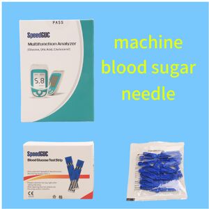 Unbranded (English instruments + English blood sugar 50 + needles 50) SV total cholesterol Unbranded (English instruments + English blood sugar 50 + needles 50) SV total cholesterol