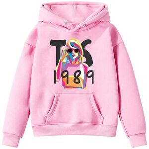 Bynone (Pink, 7-8 Years) Kids Girls Taylor Swift 1989 Printed Sweatshirt Casual Long Sl Bynone (Pink, 7-8 Years) Kids Girls Taylor Swift 1989 Printed Sweatshirt Casual Long Sl