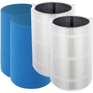 SPARES2GO Blueair Filter Kit 2-Pack: Pre-Filter + Carbon HEPA for Blue Pure 411, 3210, Joy SPARES2GO Blueair Filter Kit 2-Pack: Pre-Filter + Carbon HEPA for Blue Pure 411, 3210, Joy