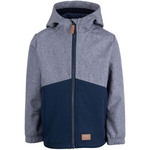 (7-8 Years, Navy) Trespass Kids Softshell Jacket Hooded Cheerfully (7-8 Years, Navy) Trespass Kids Softshell Jacket Hooded Cheerfully