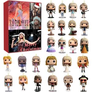 Umnuou (J) Advent Calendar Christmas 24 Days Countdown Blind Box Taylor Swift Pendants, Umnuou (J) Advent Calendar Christmas 24 Days Countdown Blind Box Taylor Swift Pendants,