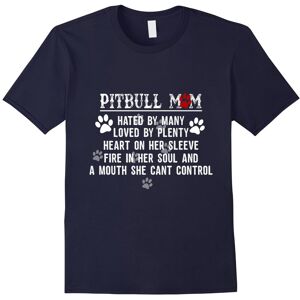 Gildan (XXXL) Dog T-shirt Pitbull mom Gift for dog lovers-Father's Day Gildan (XXXL) Dog T-shirt Pitbull mom Gift for dog lovers-Father's Day