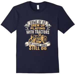 Gildan (XXL) Grew Up Playing With Tractors Farmer Love Tractors T-Shirt-Father's Day Gildan (XXL) Grew Up Playing With Tractors Farmer Love Tractors T-Shirt-Father's Day