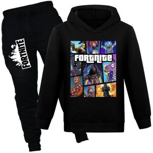 Bynone (Black, 13-14 Years) 7-14 Years Kids Teens Boys Girls Fortnite Tracksuit Set Hoo Bynone (Black, 13-14 Years) 7-14 Years Kids Teens Boys Girls Fortnite Tracksuit Set Hoo