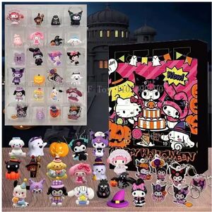 FLEMYE Hello 2025 Halloween Advent Calendar Countdown 24 Days Sanrio Toys FLEMYE Hello 2025 Halloween Advent Calendar Countdown 24 Days Sanrio Toys