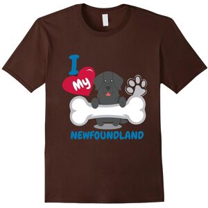 Gildan (L) I Love My Newfoundland Dog T-Shirt-Father's Day Gildan (L) I Love My Newfoundland Dog T-Shirt-Father's Day