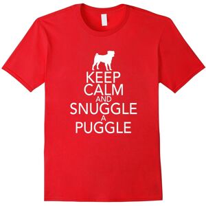 Gildan (XL) Keep Calm And Snuggle A Puggle Dog Lover Pug T-Shirt-Father's Day Gildan (XL) Keep Calm And Snuggle A Puggle Dog Lover Pug T-Shirt-Father's Day