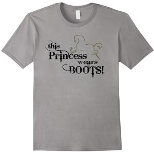 Gildan (L) This Princess Wears Boots t-shirt, Horse lovers tshirt-Father's Day Gildan (L) This Princess Wears Boots t-shirt, Horse lovers tshirt-Father's Day