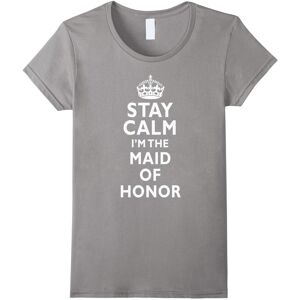 Gildan (XXXL) Women's Stay calm I'm the maid of honor wedding bride funny t-shirt-Fathe Gildan (XXXL) Women's Stay calm I'm the maid of honor wedding bride funny t-shirt-Fathe