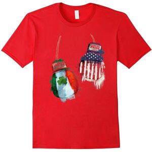 Gildan (XL) American vs Irish Flag Tee – Gloves USA vs Ireland Shirt-Father's Day Gildan (XL) American vs Irish Flag Tee – Gloves USA vs Ireland Shirt-Father's Day