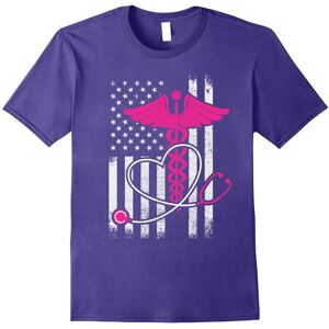 Gildan (XL) Cute Proud Nurse Flag Shirt Gifts Nursing School Student-Father's Day Gildan (XL) Cute Proud Nurse Flag Shirt Gifts Nursing School Student-Father's Day