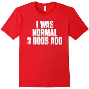 Gildan (L) I Was Normal 3 Dogs Ago T Shirt Funny Dog Lovers Saying-Father's Day Gildan (L) I Was Normal 3 Dogs Ago T Shirt Funny Dog Lovers Saying-Father's Day