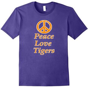 Gildan (L) Peace Love Tigers Distressed Graphic T-Shirt-Father's Day Gildan (L) Peace Love Tigers Distressed Graphic T-Shirt-Father's Day
