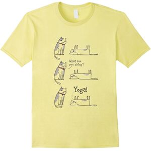 Gildan (XL) Funny Cat Doing Yoga T-Shirts. Cat Love Yoga T-Shirt.-Father's Day Gildan (XL) Funny Cat Doing Yoga T-Shirts. Cat Love Yoga T-Shirt.-Father's Day