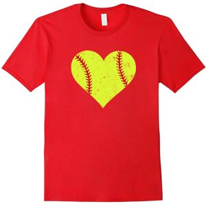 Gildan (XL) Distressed Heart Tshirt Softball Life MOM Youth LOVE-Father's Day Gildan (XL) Distressed Heart Tshirt Softball Life MOM Youth LOVE-Father's Day