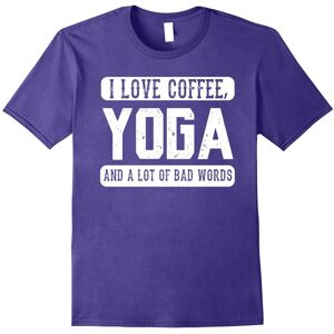Gildan (XL) I love coffee, Yoga and Bad Words – Funny Yoga Saying Tee-Father's Day Gildan (XL) I love coffee, Yoga and Bad Words – Funny Yoga Saying Tee-Father's Day