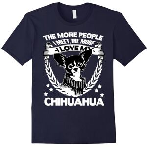 Gildan (S) The More I Love My Chihuahua T Shirt-Father's Day Gildan (S) The More I Love My Chihuahua T Shirt-Father's Day