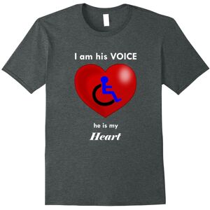 Gildan (XL) Special Needs Boy in Wheelchair Heart Mom or Dad T-Shirt-Father's Day Gildan (XL) Special Needs Boy in Wheelchair Heart Mom or Dad T-Shirt-Father's Day