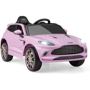 Costway 12V Kids Electric Ride On Aston Martin DBX Remote Control & LED Lights Costway 12V Kids Electric Ride On Aston Martin DBX Remote Control & LED Lights