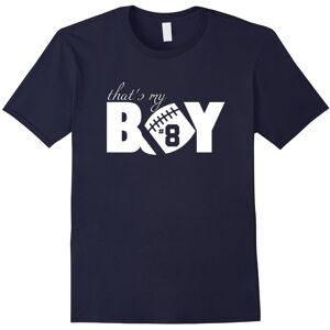 Gildan (L) That's My Boy #8 T-Shirt Football Mom Football Dad Tee-Father's Day Gildan (L) That's My Boy #8 T-Shirt Football Mom Football Dad Tee-Father's Day