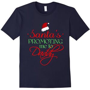Gildan (XXL) Santas Promoting Me To Daddy Dad Christmas Maternity T-Shirt-Father's Day Gildan (XXL) Santas Promoting Me To Daddy Dad Christmas Maternity T-Shirt-Father's Day