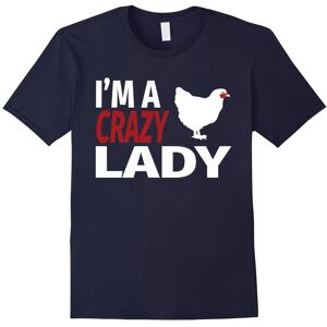 Gildan (XL) I'm a Crazy Chicken Lady Farmer Urban Farming Love my Chick-Father's Day Gildan (XL) I'm a Crazy Chicken Lady Farmer Urban Farming Love my Chick-Father's Day