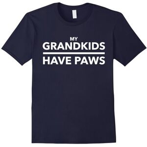 Gildan (M) My Grandkids Have Paws pet lovers gift t-shirt-Father's Day Gildan (M) My Grandkids Have Paws pet lovers gift t-shirt-Father's Day