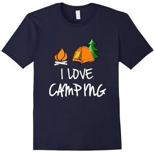 Gildan (S) Camping T Shirt.I Love Camping T Shirt-Father's Day Gildan (S) Camping T Shirt.I Love Camping T Shirt-Father's Day