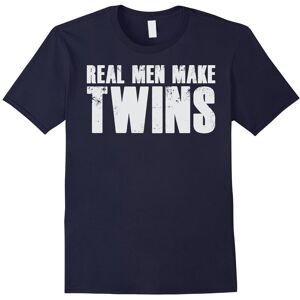 Gildan (L) Real Men Make Twins T-shirt, Dad to be Pregnancy Parody-Father's Day Gildan (L) Real Men Make Twins T-shirt, Dad to be Pregnancy Parody-Father's Day