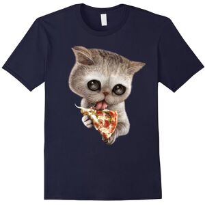 Gildan (S) Funny Cute Cat Loves Pizza Gifts T-Shirts-Father's Day Gildan (S) Funny Cute Cat Loves Pizza Gifts T-Shirts-Father's Day