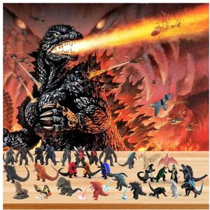 Umnuou Godzilla Advent Calendar Blind Box Toys Christmas Gifts for Kids Umnuou Godzilla Advent Calendar Blind Box Toys Christmas Gifts for Kids