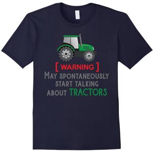 Gildan (L) Funny slogan and green tractor, farmer loves farming t-shirt-Father's Day Gildan (L) Funny slogan and green tractor, farmer loves farming t-shirt-Father's Day