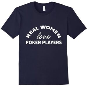 Gildan (M) Real Women Love Poker Players T-Shirt-Father's Day Gildan (M) Real Women Love Poker Players T-Shirt-Father's Day