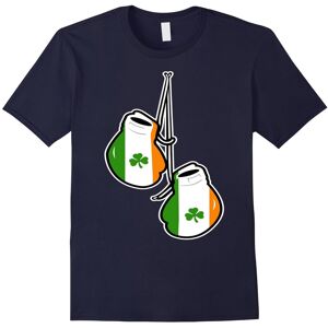 Gildan (L) Ireland Flag Shamrock Irish boxing gloves t-shirt-Father's Day Gildan (L) Ireland Flag Shamrock Irish boxing gloves t-shirt-Father's Day