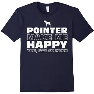 Gildan (M) POINTER Make Me Happy T-Shirt Gift For POINTER DOG Lover-Father's Day Gildan (M) POINTER Make Me Happy T-Shirt Gift For POINTER DOG Lover-Father's Day