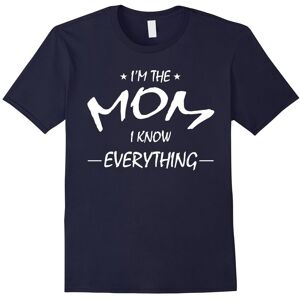 Gildan (L) I'm the mom i know everything t shirt- Family T Shirt-Father's Day Gildan (L) I'm the mom i know everything t shirt- Family T Shirt-Father's Day