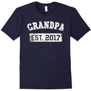 Gildan (S) Men's Grandpa Est. 2017 Shirt: Promoted To Papa Gift T-Shirt-Father's Day Gildan (S) Men's Grandpa Est. 2017 Shirt: Promoted To Papa Gift T-Shirt-Father's Day