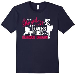 Gildan (XL) Bearded Dragon T shirt – This Girl Loves Her Bearded Dragon-Father's Day Gildan (XL) Bearded Dragon T shirt – This Girl Loves Her Bearded Dragon-Father's Day