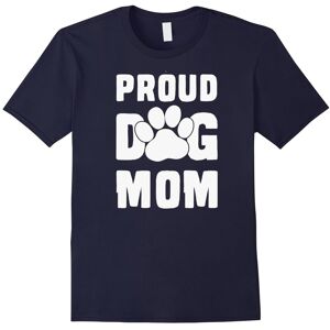 Gildan (M) Proud Dog Mom, love paw t-shirt design-Father's Day Gildan (M) Proud Dog Mom, love paw t-shirt design-Father's Day
